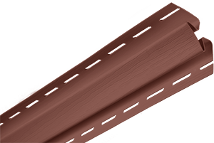 Планка "внутренний угол" красно-коричневая Т-13 - 3,00м. "BH"