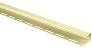 Планка "J - trim", Альта-Сайдинг, 3000 мм, цвет Лимонный, фотография 1