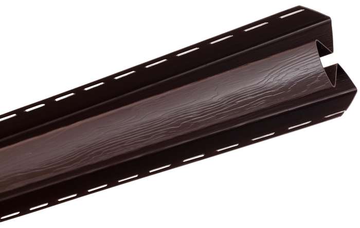 Планка "внутренний угол" коричневая Т-13 - 3,00м. "BH", фотография 1