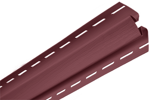 Планка "внутренний угол", 3м, цвет Гранатовый, фотография 1
