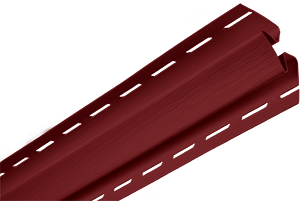 Планка "внутренний угол", 3м, цвет Красный, фотография 1