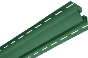 Планка "внутренний угол", 3м, цвет Зелёный