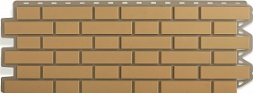 Панель Кирпич Клинкерный, Бежевый, 1220х440мм